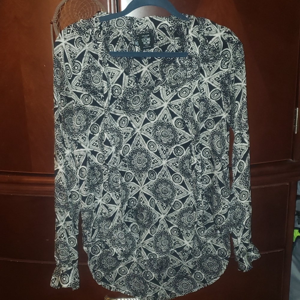 Volcom soft flowy blouse